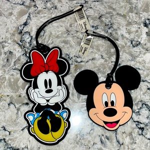 Disney Minnie & Mickey Mouse bag tags